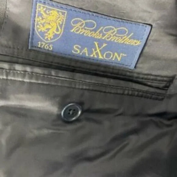 Brooks Brothers 1818 Madison Navy Blue 100% Wool Blazer Size 42R 36W Sports Coat - Picture 5 of 11